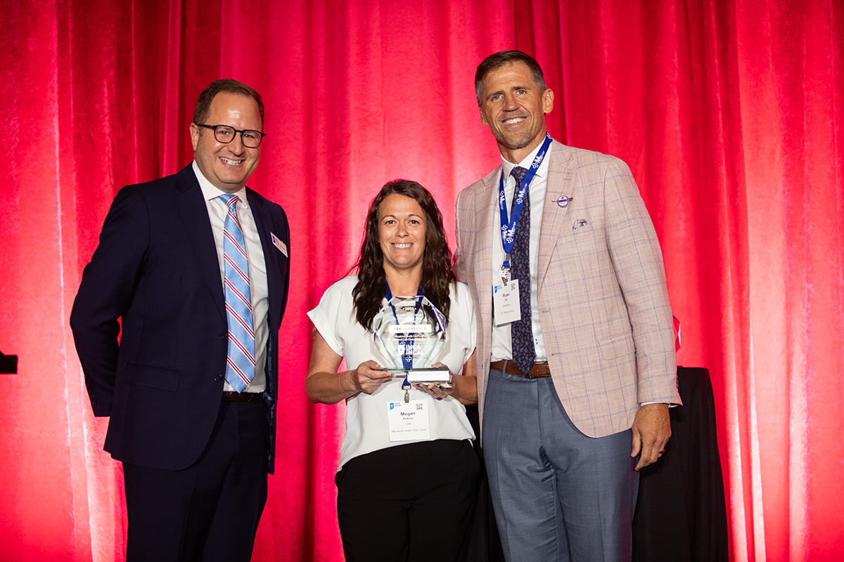 Megan Falkner receives 2026 Caregiver of the Year award